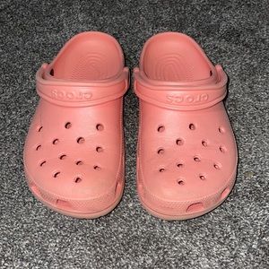 Salmon Colored Crocs